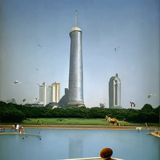 Prompt: a beautiful planet of guangzhou travel place of interest, chill time. good view, exciting honor. by david inshaw