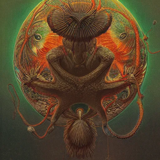 Prompt: detailed illustration of a pokemon in 1 8 8 0 johnson's household book of nature by ernst haeckel, alexander marshal, ( ( zdzisław beksinski ) ), matte artwork, artstation