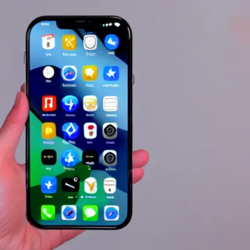 Image similar to the iphone 1 3 as a flipable phone