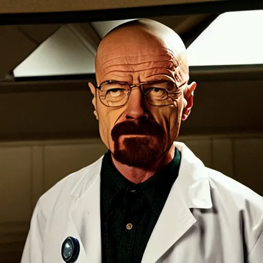 Walter White as Doctor Who | Stable Diffusion