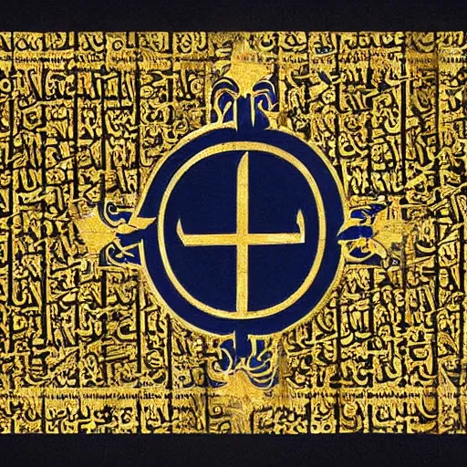 Image similar to abbasid caliphate flag,