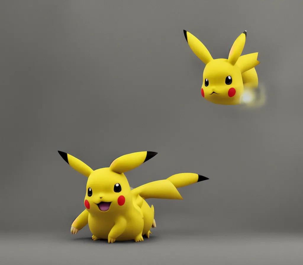 Prompt: Fine art photo of the Pikachu, you can see a bokeh effect behind the Pikachu, the photo was taken by Annie Leibovitz, photorealistic, matte painting, hyper realistic, concept art, 4k, 8k, cinematic composition, cgsociety, HD, highly detailed, octane render, unreal engine 5, trending on artstation, shaders