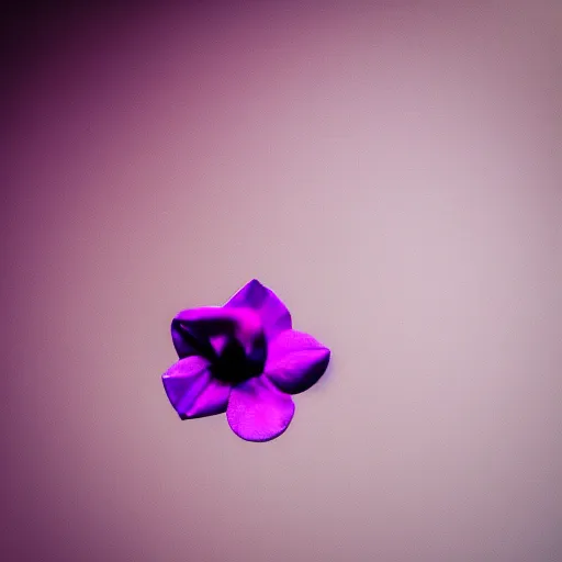 Image similar to closeup photo of 1 lone purple petal flying above moscow, city, aerial view, shallow depth of field, cinematic, 8 0 mm, f 1. 8