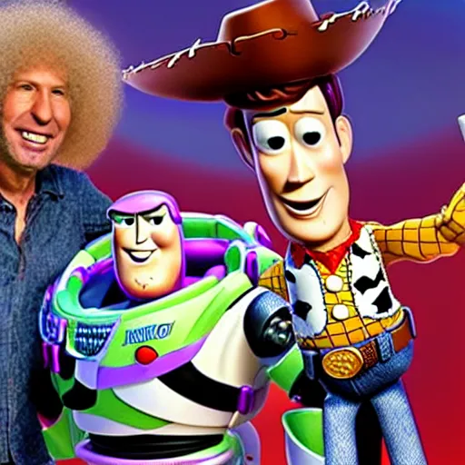 Image similar to howard stern in pixar's toy story