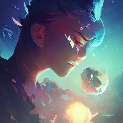 Prompt: into the mirrorverse, shattered mirrors reflecting visions of other worlds, sharp focus, art, illustrations by loish and ayanamikodon and irakli nadar and rossdraws and wlop,