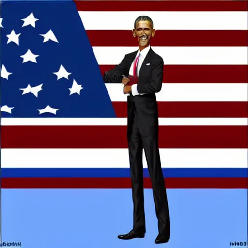 Prompt: barack obama katana, high - quality, extremely detailed, photorealistic