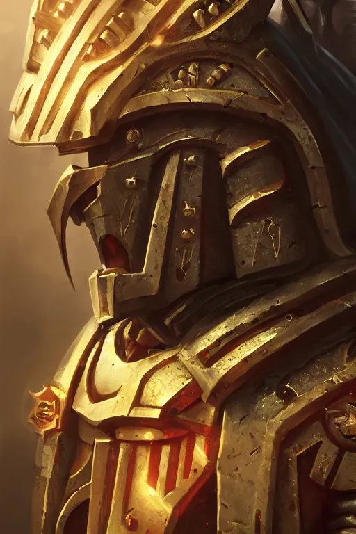 Image similar to queen portrait heros warhammer 4 0 k horus heresy fanart - the primarchs emperor by johannes helgeson animated with vfx concept artist & illustrator global illumination ray tracing hdr fanart arstation zbrush central hardmesh 8 k octane renderer comics stylized