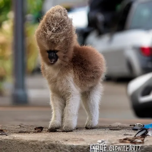 Image similar to LOS ANGELES, CA, USA-SEP 20, 2017: Just one of the most cute fluffy creatures that emerged from the opening of the Hellmouth