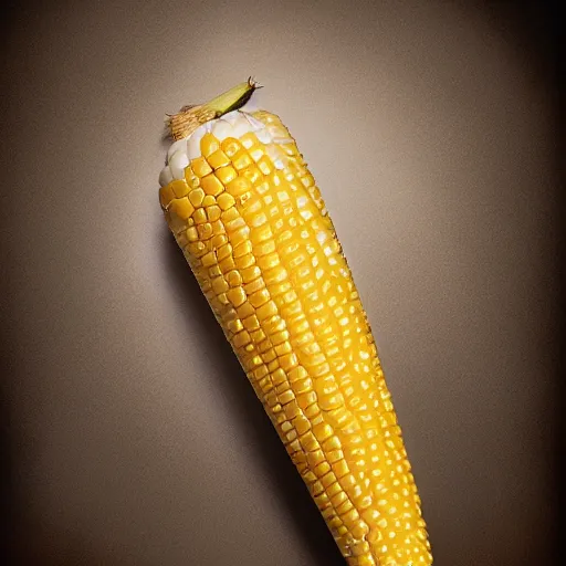 Prompt: one ear of corn stuck!!!! in a standard toilet, pixar studios, dramatic lighting, - n 4