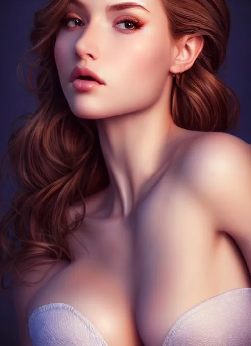 Prompt: a gorgeous female photo, professionally retouched, soft lighting, realistic, smooth face, full body shot, torso, dress, perfect eyes, sharp focus on eyes, 8 k, high definition, insanely detailed, intricate, elegant, art by artgerm and j scott campbell