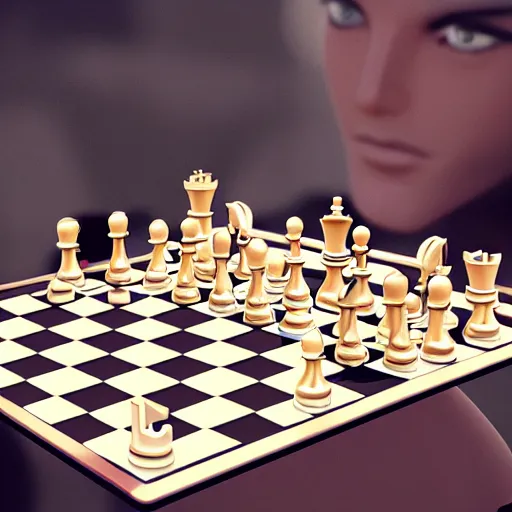 Prompt: chess.com galaxy brain, 8k, trending on artstation
