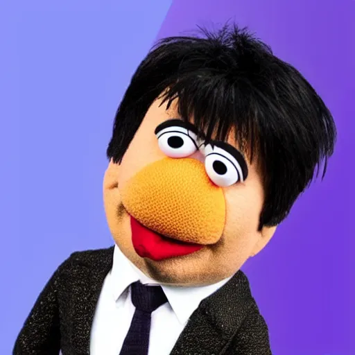 Prompt: michael mcintyre as a muppet