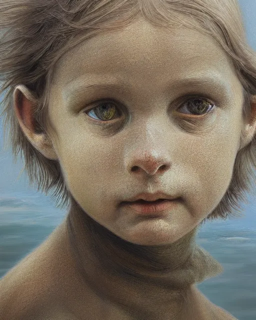 Prompt: Medium shot low angle Cornwall pixie, highly detailed, sharp focus, digital painting, oil painting, artwork, museum work, by Robert Bateman, by Carl Brenders,