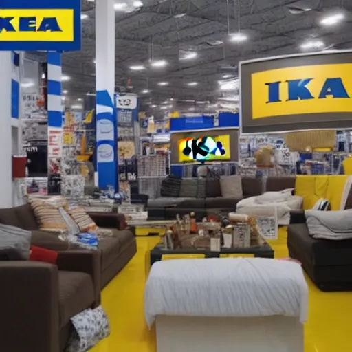 Image similar to Ikea sellers fight against sellers obi