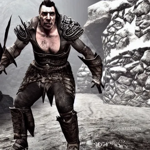 Image similar to Till Lindemann in Skyrim V