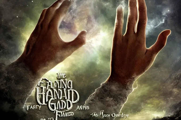 Prompt: the hand of god throughout fantasy, it fantasize a dusting of tomorrow