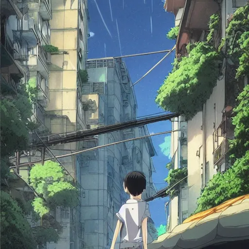 Image similar to Lacerda Elevator , Dice Tsutsumi, Makoto Shinkai, Studio Ghibli