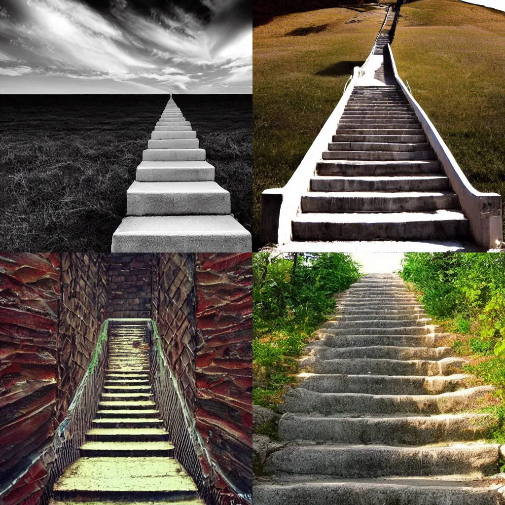 Image similar to stairway to heaven