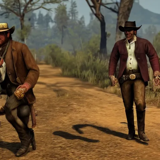 Image similar to red dead redemption monkey