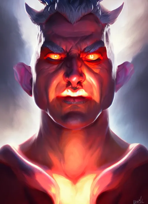 Prompt: the god hades, hellish, portrait, sharp focus, digital art, concept art, dynamic lighting, subsurface scattering, photoreal, trending on artstation, by emylie boivin, artgerm and rossdraws