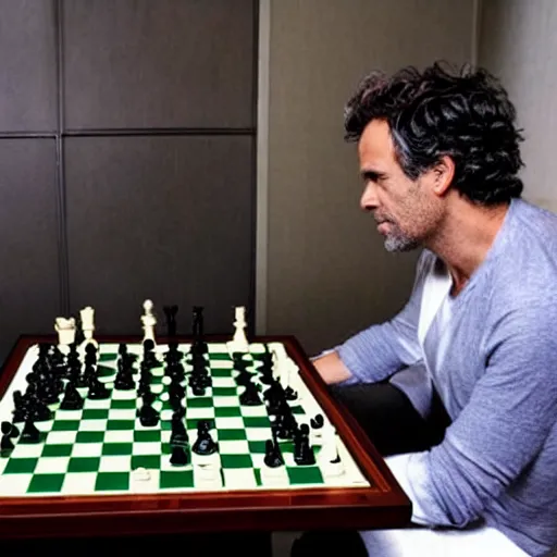 Cristiano Ronaldo Plays Chess with Shrek, intricate