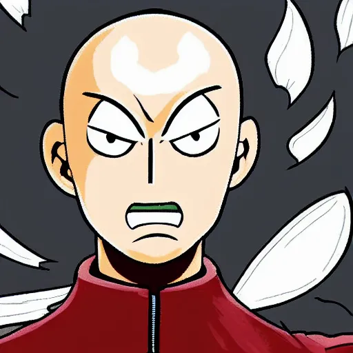 Saitama😐😡💀#saitama #capedbaldy #seriouspunch #garou