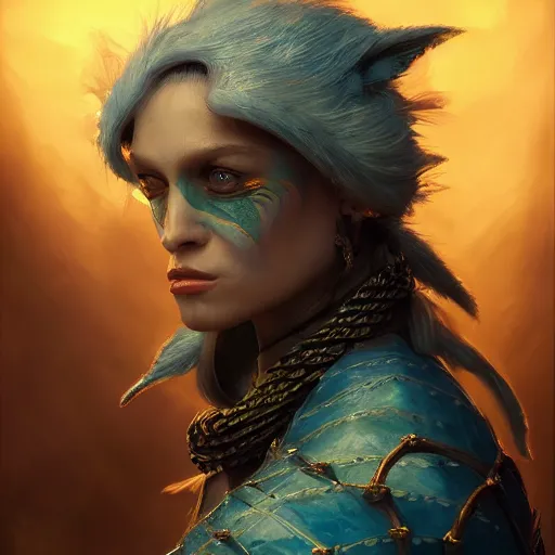 Prompt: Grogu, portrait, fantasy, medieval, vivid colors, elegant, concept art, sharp focus, digital art, Hyper-realistic, 4K, Unreal Engine, Highly Detailed, HD, Dramatic Lighting by Brom, trending on Artstation