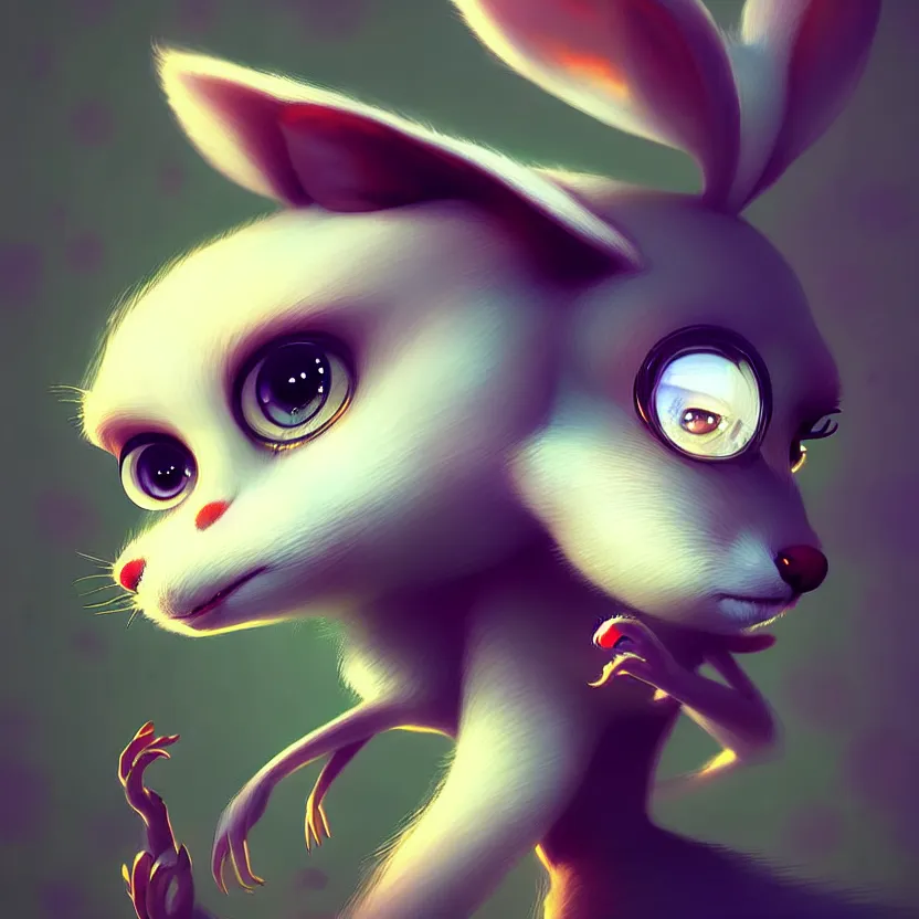 Image similar to a beautiful portrait of a cute anthropomorphic humanoid fursona. big eyes. character design by cory loftis fenghua zhong ryohei hase isma