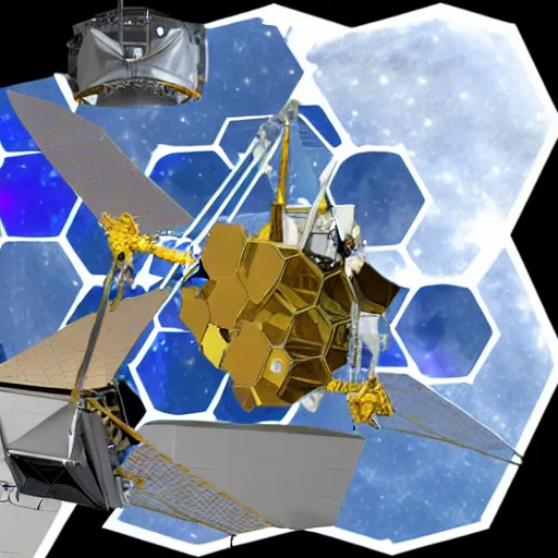 Prompt: james webb space telescope discovers aliens