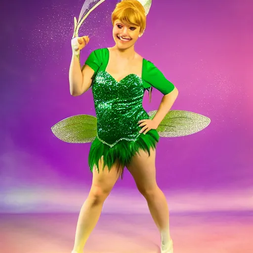 Image similar to christina hendrick as tinkerbell,