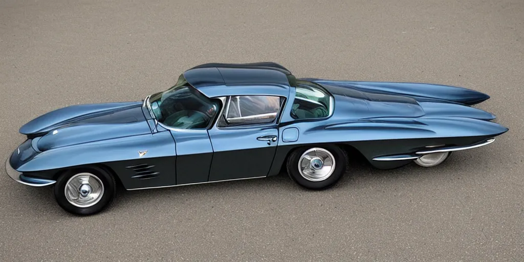Prompt: “1960s Mid Engine Corvette”