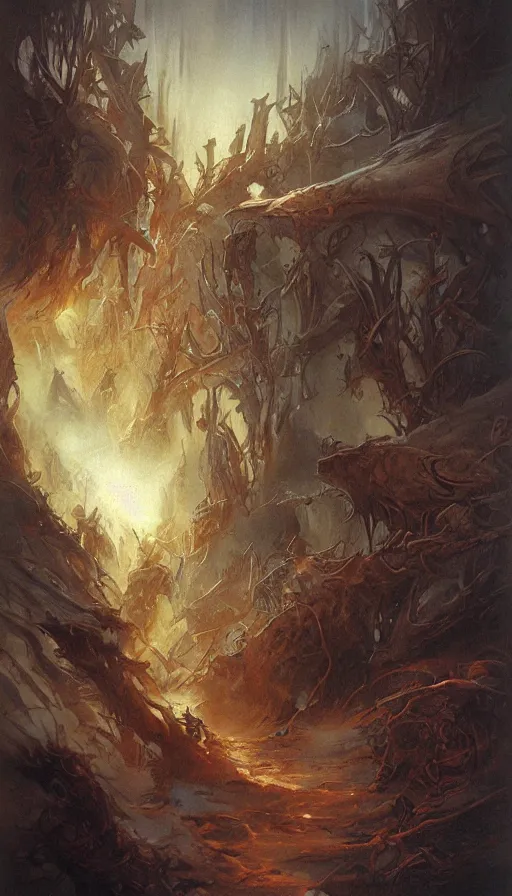 Image similar to rage, by john howe