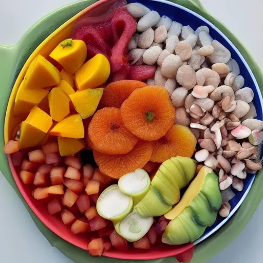 Image similar to 📷🍌🍎🍊🦞bowl