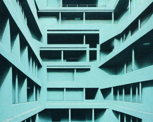 Prompt: seapunk brutalism