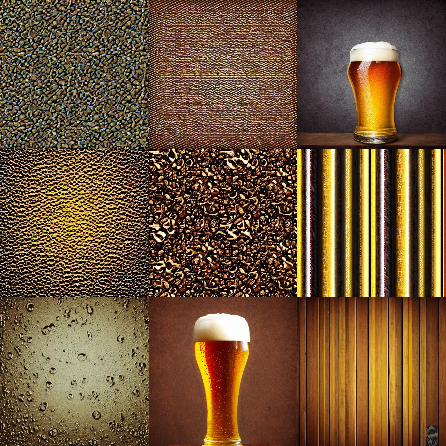 Prompt: beer-texture background