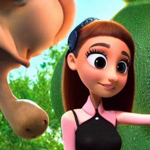 Image similar to a still of ariana grande in james and the giant peach ( 2 0 2 0 )