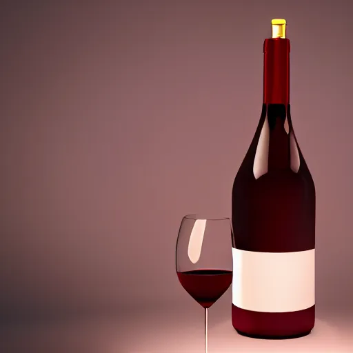 Image similar to wine bottle in ice gift box, highly detailed, concept art, realistic, octane render, unreal engine, up close shot