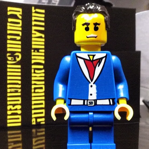 Image similar to hugh jackman as a lego figure