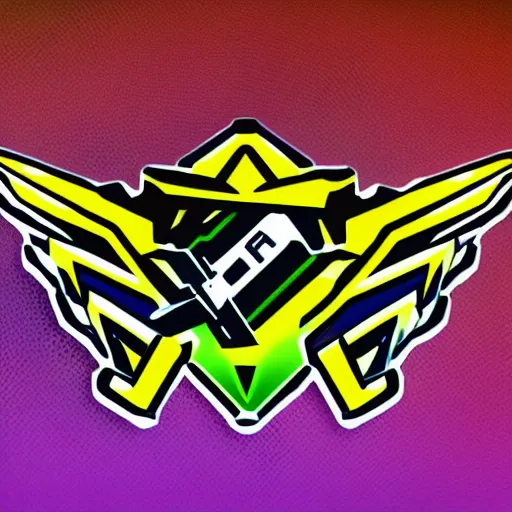 Prompt: csgo team sticker, katowice 2 0 1 4 competition sticker, holo sticker, inspect in inventory image, highly detailed digital art, neon colors, highly saturated, made by valve corporation, detailed letters, team logo in center of image, simple design, team name displayed on sticker, fierce looking team logo