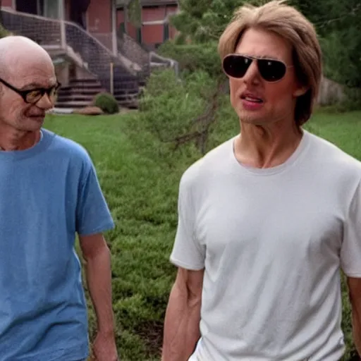 Image similar to film still of tom cruise in trash humpers 2 ( 2 0 2 3 )