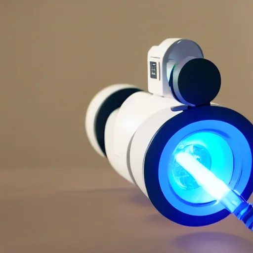 Image similar to quality product photo of the portal gun from portal