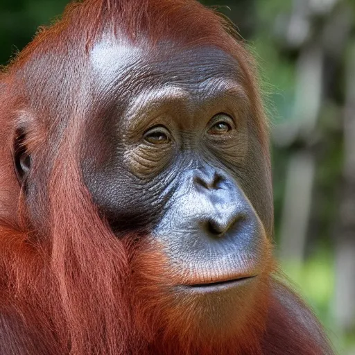 Image similar to Joe Biden is orangutan