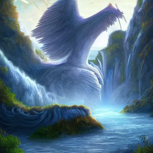 Image similar to celestia, eden, river, fantasy artwork, award winning, very very very very very very very beautiful scenery, artstation