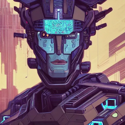 Image similar to 1 9 0 0 transformers rick sanchez portrait by and james jean and erik jones, inspired by ghost in the shell, beautiful fine face features, intricate high details, sharp, ultradetailed, 3 d octane render