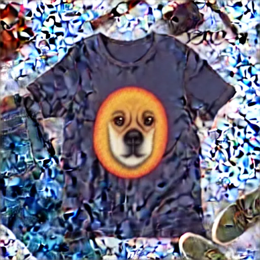 Image similar to graphic t - shirt dog