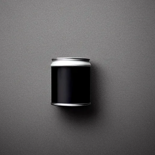 Image similar to can of paint, minimal, modern