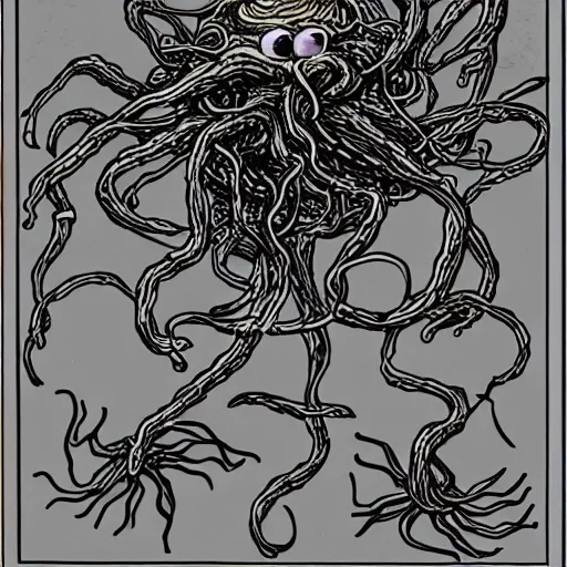 Image similar to attack of the flying spaghetti monster!