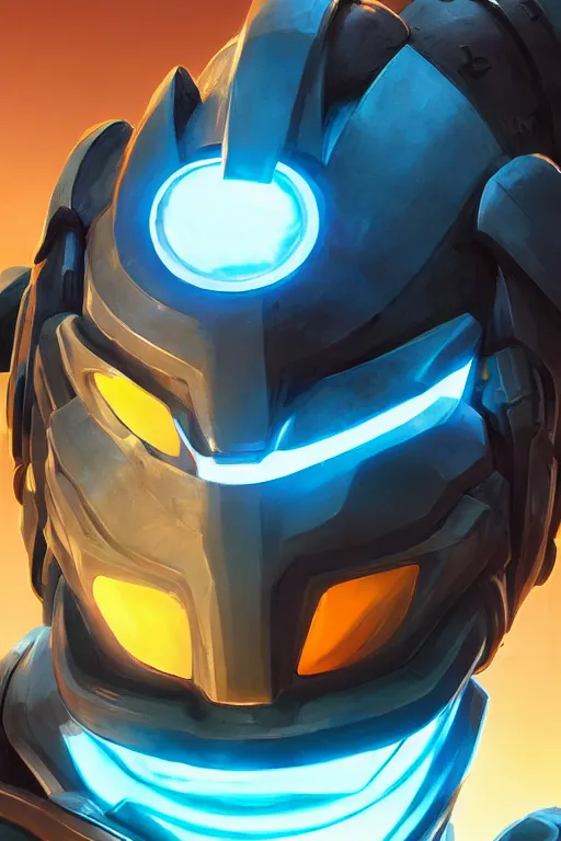 Image similar to epic mask helmet robot ninja portrait stylized as fornite style game design fanart by concept artist gervasio canda, behance hd by jesper ejsing, by rhads, makoto shinkai and lois van baarle, ilya kuvshinov, rossdraws global illumination radiating a glowing aura global illumination ray tracing hdr render in unreal engine 5