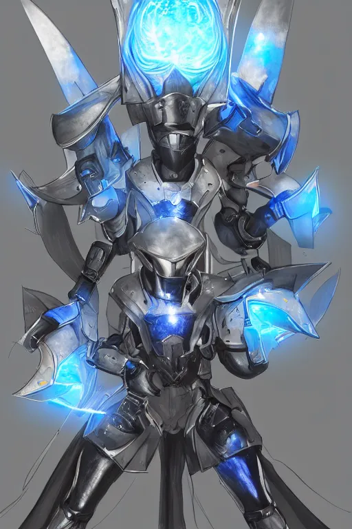 Image similar to helmet armor guardian destiny in witch queen illumination ray tracing hdr fanart arstation by sung choi robot ninja mask and eric pfeiffer and gabriel garza and casper konefal