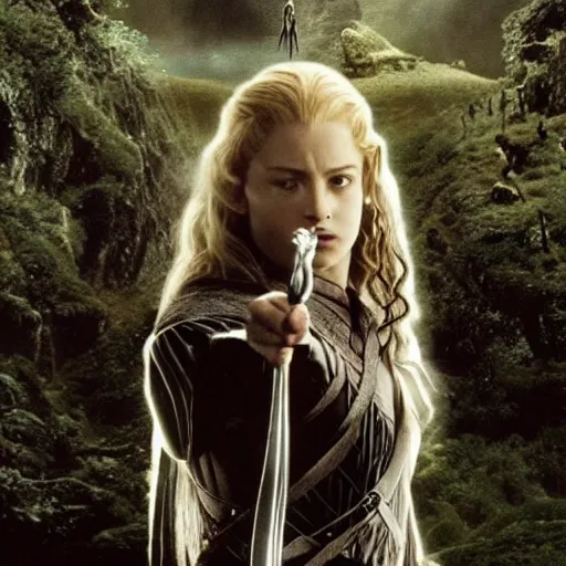 Image similar to lord of the rings ent woman